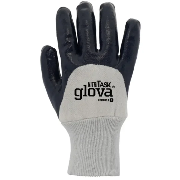 LUVAS NITRILE PUNHO MALHA — Proteção