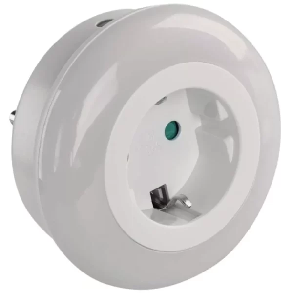 LUZ PRESENÇA COM TOMADA — Material Elétrico